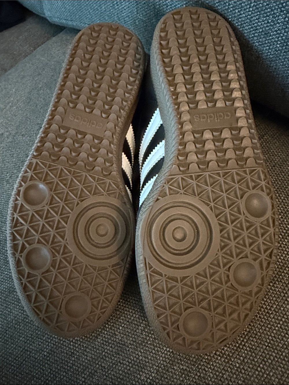 adidas Black and White Samba Classic Sneakers - Picture 6 of 6